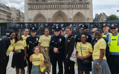 Jeunes de la paroisse en service JO Paris2024