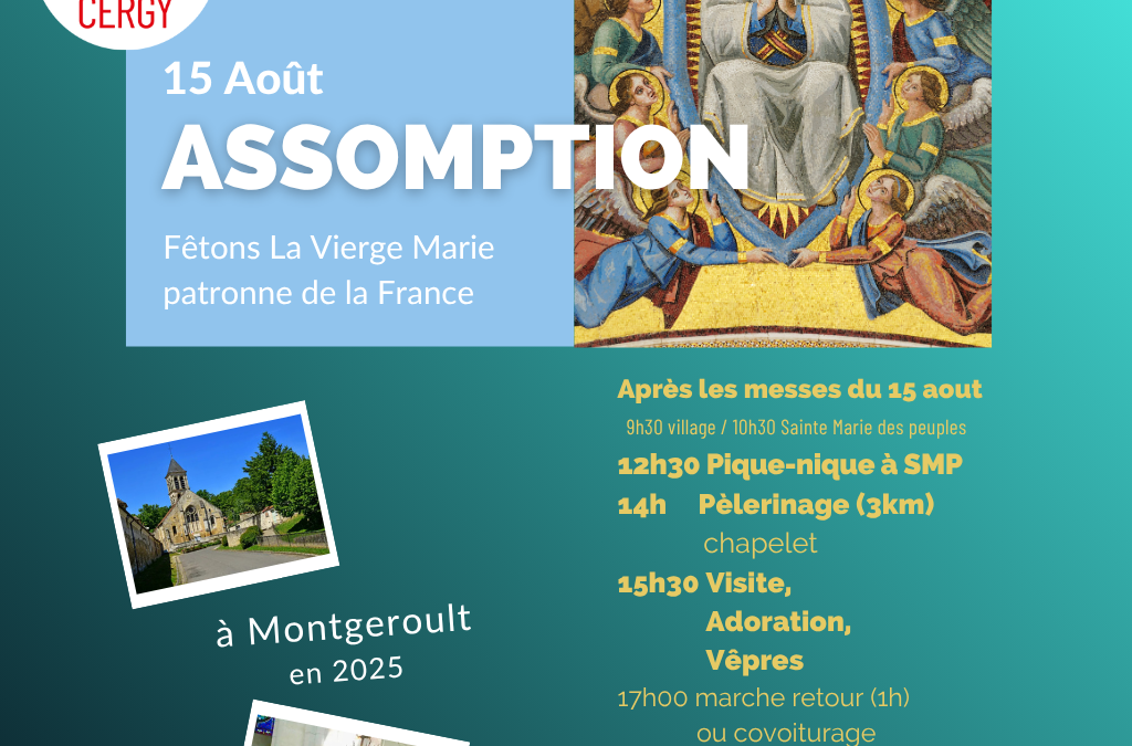 15 août 2025 – Fête de l’Assomption