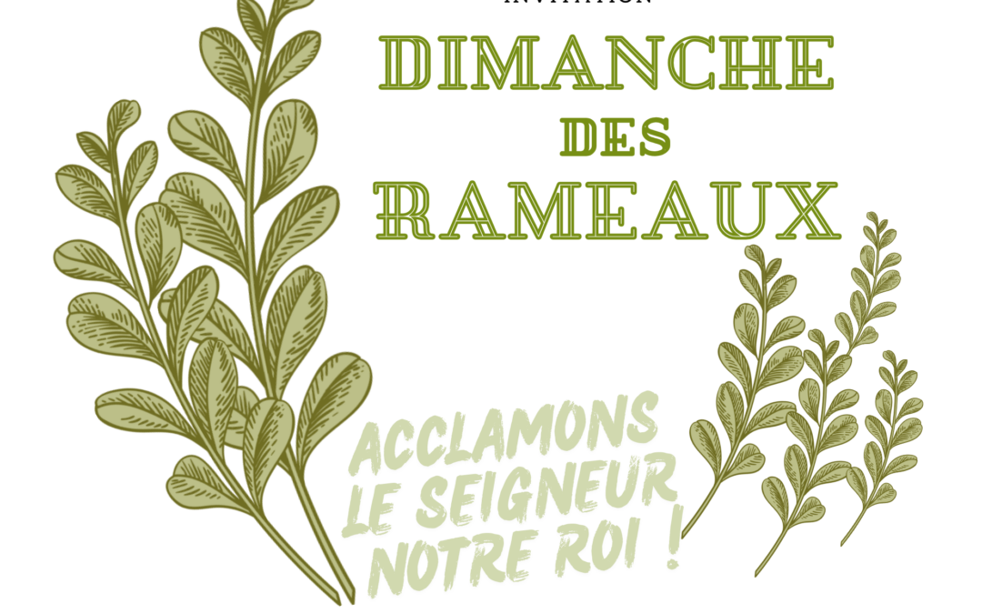 Rameaux 2026